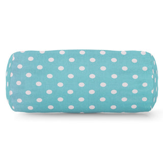 Small Polka Dot Round Bolster Pillow