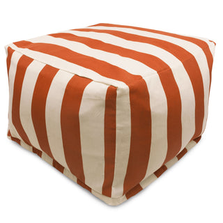 Vertical Stripe Ottoman