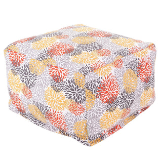 Citrus Blooms Ottoman