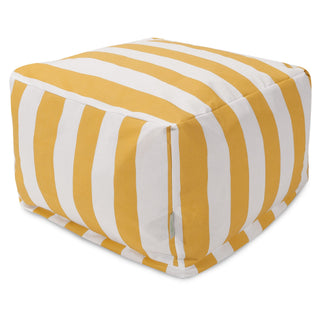 Vertical Stripe Ottoman