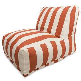 Vertical Stripe Lounger Chair