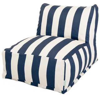 Vertical Stripe Lounger Chair