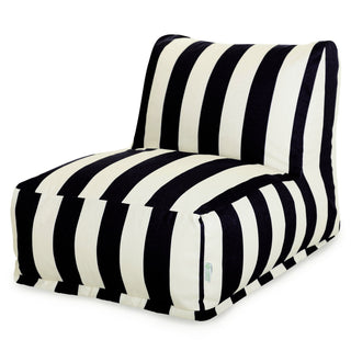 Vertical Stripe Lounger Chair