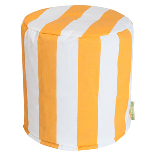 Vertical Stripe Pouf