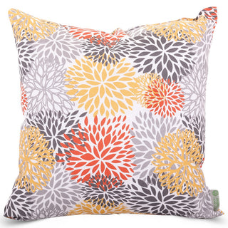 Citrus Blumes Large Pillow