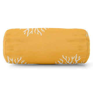 Coral Round Bolster Pillow