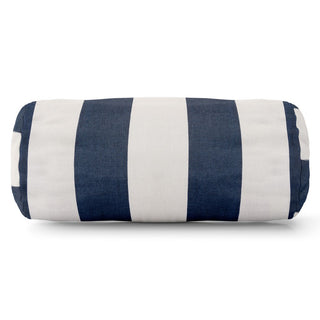 Vertical Stripe Round Bolster Pillow