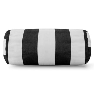 Vertical Stripe Round Bolster Pillow