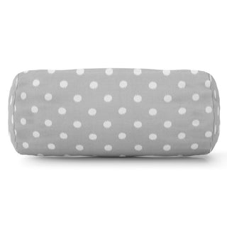 Ikat Dot Round Bolster Pillow