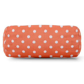 Ikat Dot Round Bolster Pillow