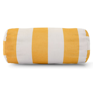 Vertical Stripe Round Bolster Pillow