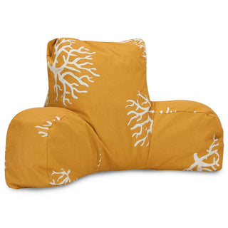 Coral Reading Pillow