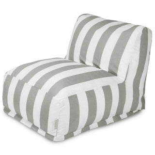 Vertical Stripe Lounger Chair