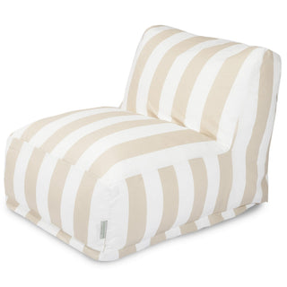 Vertical Stripe Lounger Chair