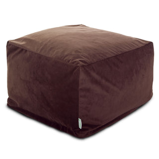 Micro-Velvet Ottoman