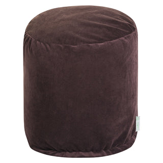 Micro-Velvet Pouf