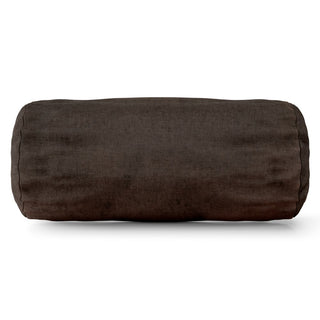 Micro-Velvet Round Bolster Pillow