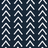 Navy Blue Boho Arrow