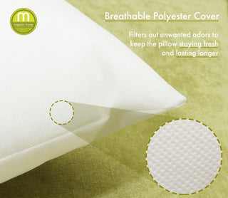 Hypoallergenic Down-Alternative Pillow Insert, Square